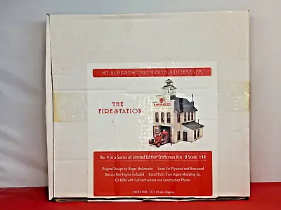 Mt Albert Scale Models The Fire Station Kit #4 Limited Edition Series New Ob • $195