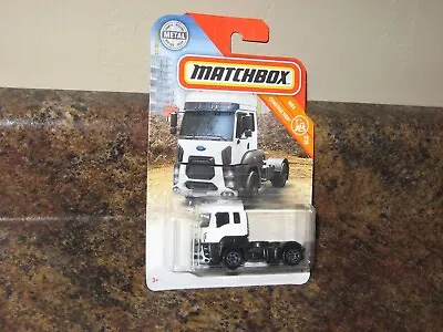Matchbox 2013 Ford Cargo Truck Variation White Tractor Cab 13 • $3.99