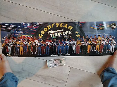 $3.99 • Buy Vintage 1999 Nascar Goodyear Tires Racing   Promotional Poster