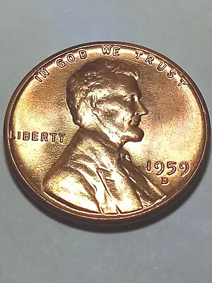 1959 D Lincoln Memorial Cent BU Unc Free Shipping • $2.49