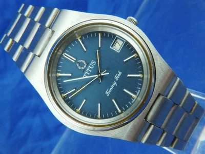 £335 • Buy Titus Tuning Fork Electronic F300Hz Watch Vintage Circa 1970s New Old Stock NOS