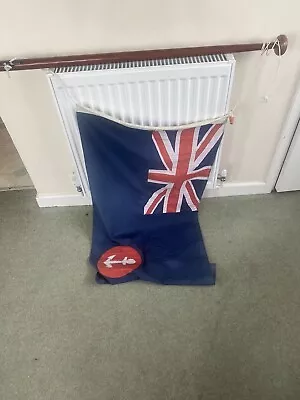 Vintage Nautical Flag On Small Pole • £22