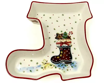 Villeroy & Boch Winter Bakery Delight Bowl Boot Christmas Serving Dish 1784 • $39.99