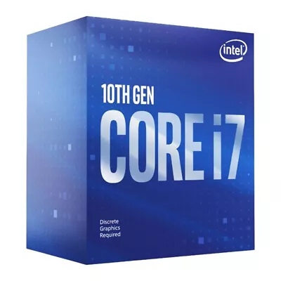 Intel Core I7-10700F Processor (Socket LGA1200 4.8 GHz 8 Cores ) Used • £115.79