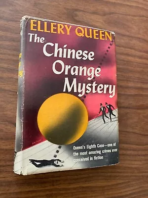 1943 Hardcover Ellery Queen:  The Chinese Orange Mystery. • $5.99