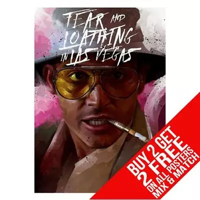 £6.97 • Buy Fear And Loathing In Las Vegas Bb1 Poster Art A4 A3 Size - Buy 2 Get Any 2 Free