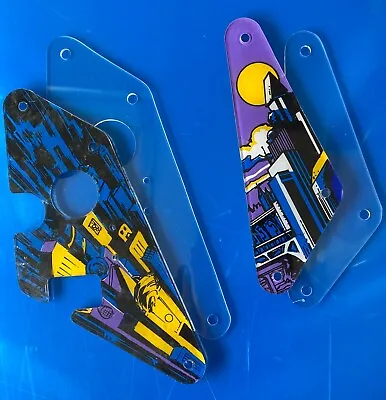 Batman Forever Slingshot Clear Plastic Protectors Sega Pinball • $10