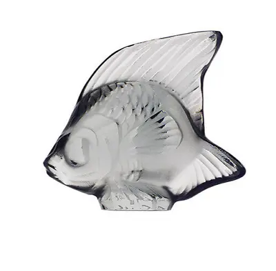 Lalique Crystal (Brand New) Fish Sculpture Colour & Code : GREY 3001400 • £95