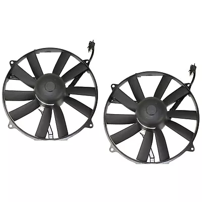 Radiator Cooling Fan For 94-95 Mercedes Benz E320 90-93 300E LH & RH Set Of 2 • $85.95