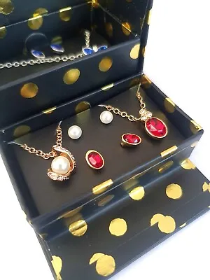 Neckless And Earrings. 3 Individual Jewellery Sets. Avon Branded. In Gift Box   • £5.14