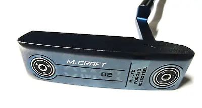 Nice Mizuno M. Craft OMOI 02 35  Blue Ion Putter W/o Weight Kit W/o Headcover • $169.99