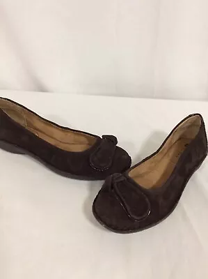$35 • Buy White Mountain Brown Suede Womens Shoes Size 7 M ...LC4 