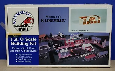 K-Line K-4100 O K-Lineville Supermarket Kit NIB (parts Sealed) Ex Marx 80s • $17.99