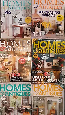 Homes And Antiques Magazines. Choose From List 2017 2019 2021 2022 • £3