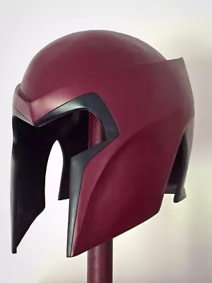 X-Men The Last Stand Magneto Helmet With Wooden Stand Steel Wearable Helmet • $156