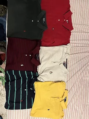 Lot Of 6 Polo Ralph Lauren Men's Polo Shirts XL • $49.99