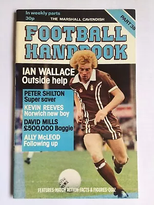 £1.50 • Buy Marshall Cavendish Football Handbook Part 38 Norwich City, Middlesbrough