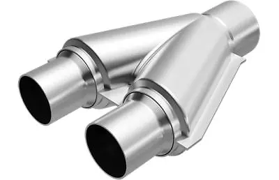 MagnaFlow Stainless Steel Performance Exhaust Y-Pipe Transition DIA 3 /3  #10798 • $87.17