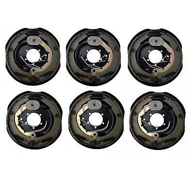 6pc Electric Trailer Brake 12  X 2  Assembly Right & Left SIde 6000 7000 Axle • $359.98