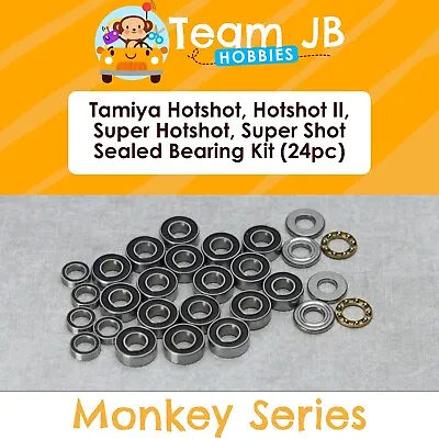 Tamiya Hotshot Hotshot II Super Hotshot Super Shot-24 Pcs Sealed Bearings Kit • $41.01
