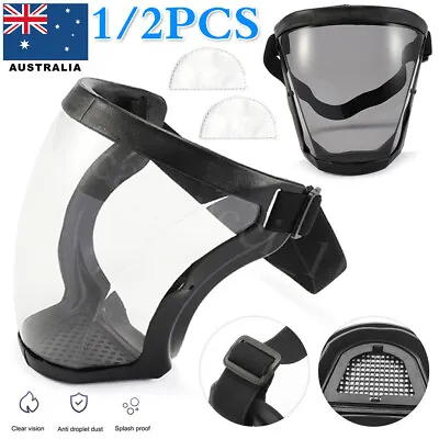 NEW VISOR FACE SHIELD EYE PROTECTION GUARD SAFETY WORK WEAR Welding Grinding • $17.99