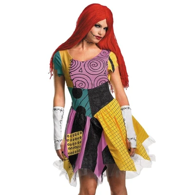 $39.99 • Buy Women's Sassy Sally Nightmare Before Christmas Costume SIZE L (Used W/ Defect)