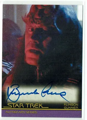 $23.45 • Buy Star Trek Inflexions Starfleet's Finest Autograph A137 Branscombe Richmond