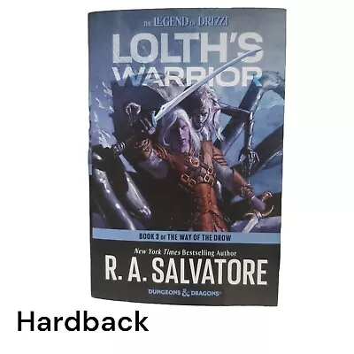 Lolth's Warrior SIGNED R A Salvatore (2023HC1st/1st) BRAND NEW/Unread • $39.99