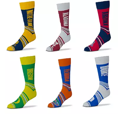 NCAA Go Team Socks One Size Fits Most Dress Men Women Boys Girls College Gift • $16.99