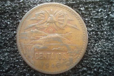 COIN MEXICO 20 Centavos 1946 • $0.99
