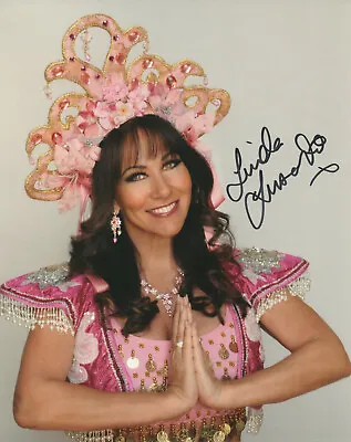 LINDA LUSARDI - Signed 10x8 Photograph - TV/MODEL - VARIOUS • £17.99