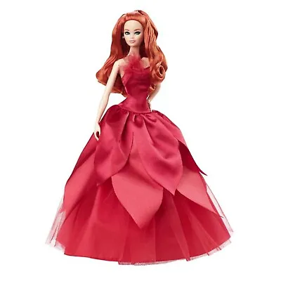 $66 • Buy Barbie Signature 2022 Holiday Collectible Barbie Doll (Red Hair)