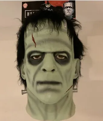 New Trick Treat Universal Monsters Boris Karloff Frankenstein Halloween  Mask • $65.99