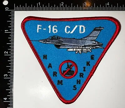 USAF F-16 C/D HARM SHRIKE Missile Patch • $22