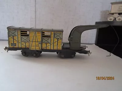 Jep France O Gauge SNCF Crane W/Box Car • $9.99