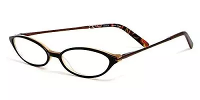 Vera Bradley Nicole Puccini KIDS GIRLS Reading Glasses Layer Brown Cateye +2.75 • $68.37