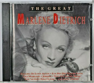 Marlene Dietrich – The Great Marlene Dietreich - CD Sent Tracked • $18