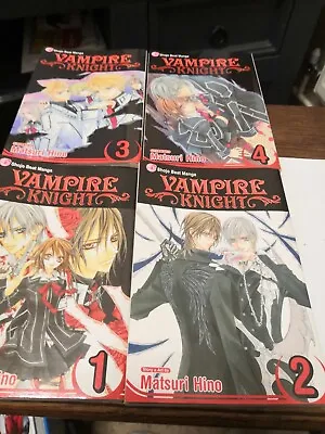 Vampire Knight - Manga - Matsuri Hino - English - Volumes 1-4 • £15