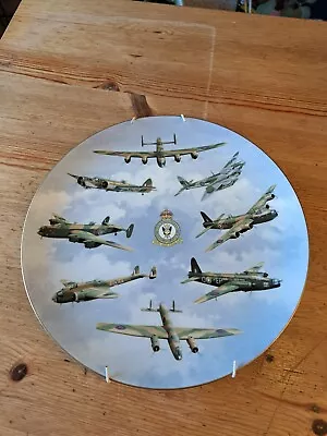 Coalport  50th Anniversary Of Bomber Command  Plate - Plane - 22cm Diameter • £15