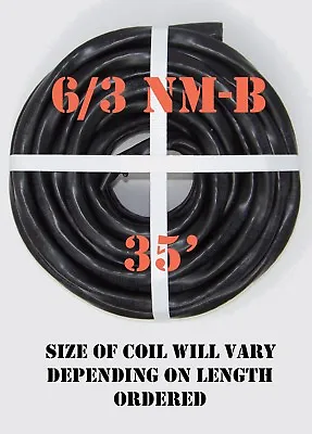 6/3 NM-B X 35' Southwire  Romex®  Electrical Cable • $149.70