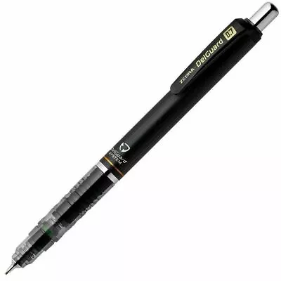 Zebra Delguard Mechanical Pencil 0.7mm BLACK Barrel • $16.95