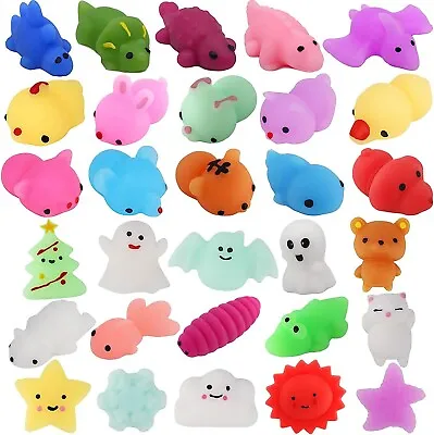 30 Pcs Squishies Squishy Toys Mochi Stress Toy For Kids Party Favors Mini Kawaii • $14.99