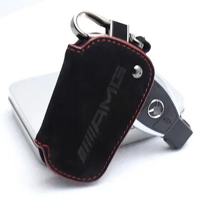 Genuine Style Leather Key Cover Case Holder For Mercedes Benz CLA GLA C E A AMG  • $69.95