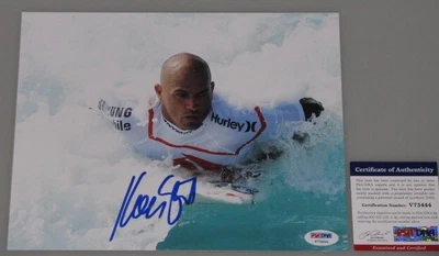 $159 • Buy KELLY SLATER Hand Signed 8'x10' Photo 3 + PSA DNA COA *BUY GENUINE KELLY SLATER*