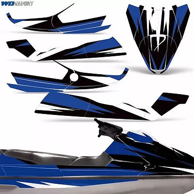 Decal Graphic Kit Jet Ski Wrap Jetski Bombardier Parts Sea-Doo GTS 1992-1997 RB • $440.36