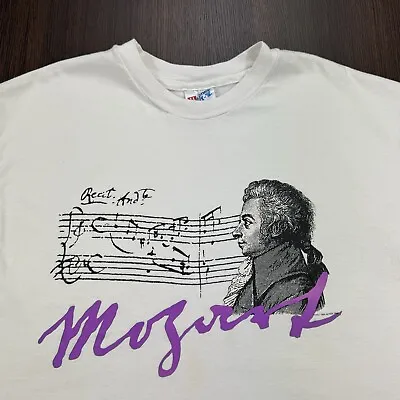 Vintage 1993 Mozart Time After Time Shirt Size Large • $23.10