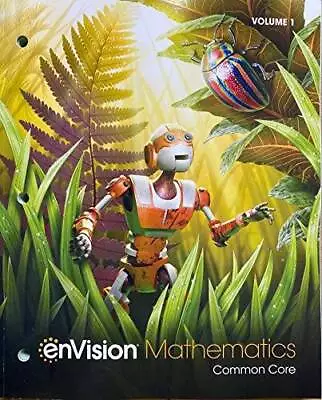 Envision Mathematics 2021 Common Core Student Edition Grade 6 Volume 1 - Good • $6.02
