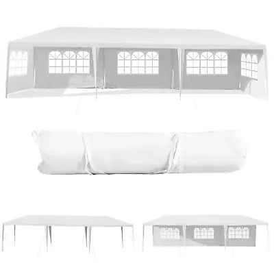 $153.95 • Buy 9m X 3m Party Wedding Patio Tent Canopy Heavy Duty Gazebo Pavilion Event