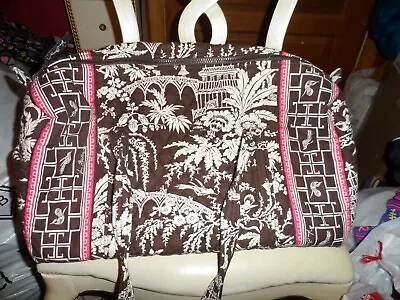Vera Bradley  Small Duffel Bag In Imperial Toile Pattern • $47