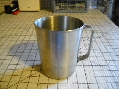 Tomac American Hospital Supply Corp. Metal Water Pitcher. 5 1/2   Tall. Used • $2.49